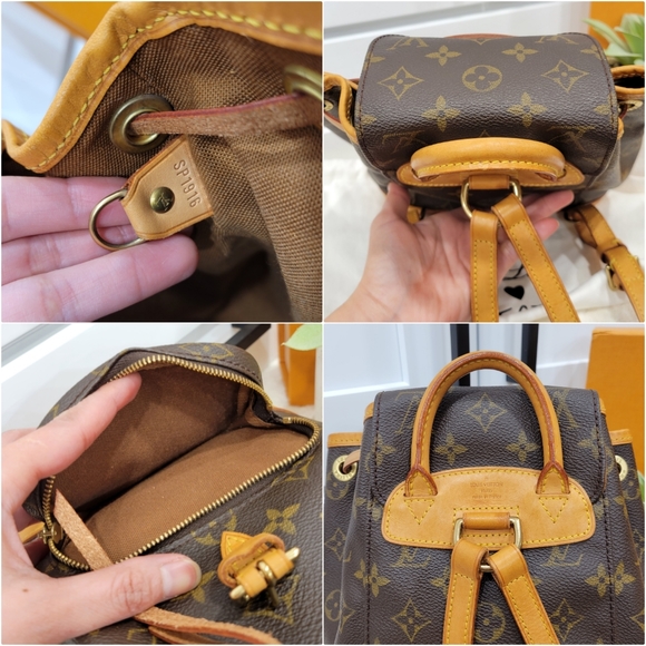 Beautiful ❤Authentic LV Montsouris Mini Backpack Bag Monogram - Picture 16 of 16